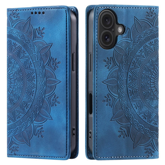 iPhone 16 Plus Wallet-Hülle – Mit Magnetverschluss & Muster aufgedruckt