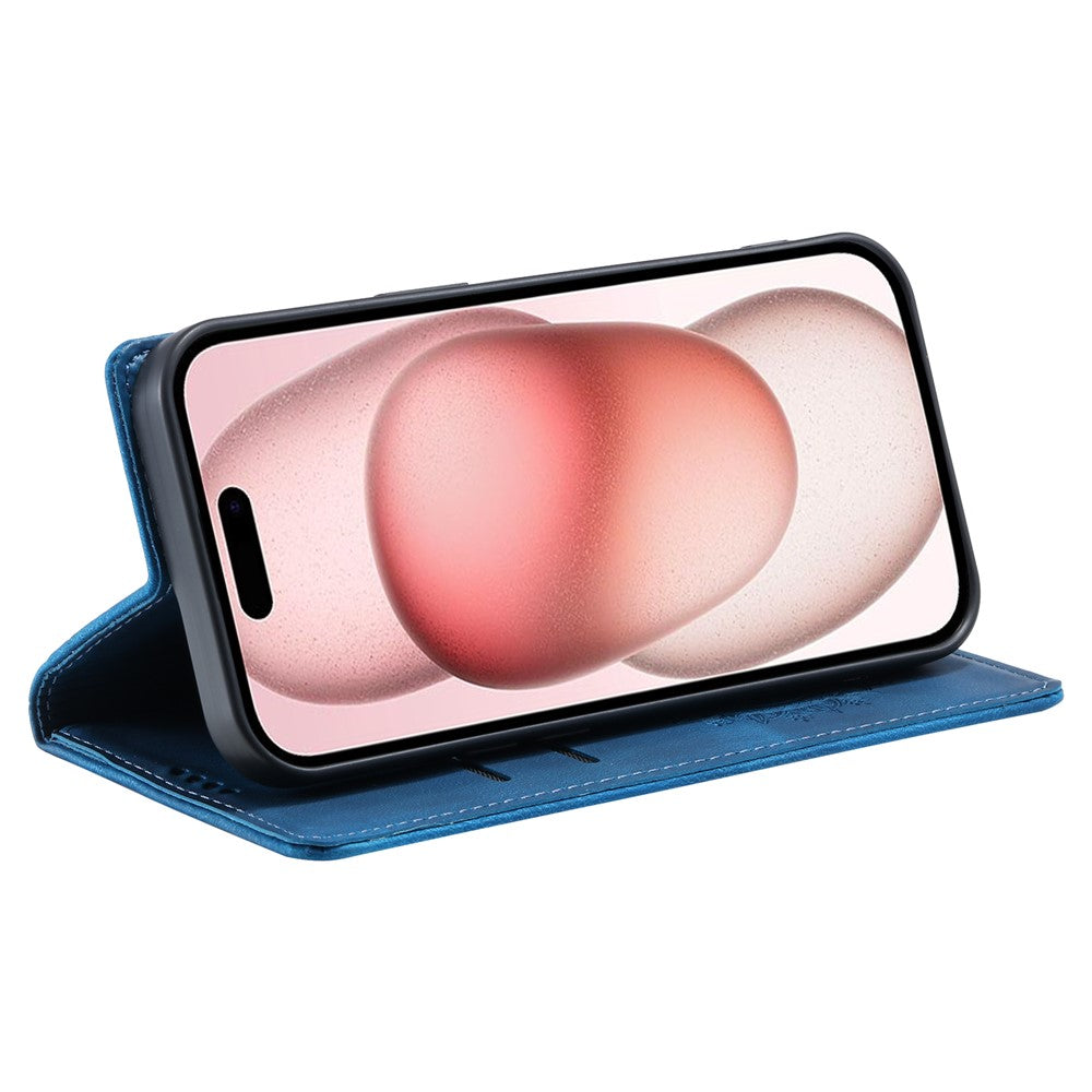 iPhone 16 Plus Wallet-Hülle – Mit Magnetverschluss & Muster aufgedruckt