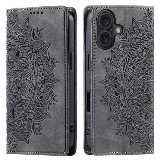 iPhone 16 Wallet-Hülle – Mit Magnetverschluss & Muster aufgedruckt