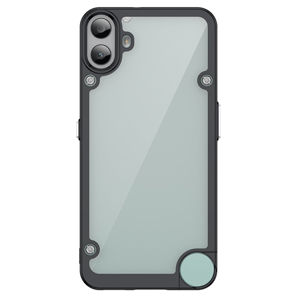 Nothing CMF Phone 1 Transparente Handyhülle – Stoßfeste Rückseite, aus TPU & Acryl