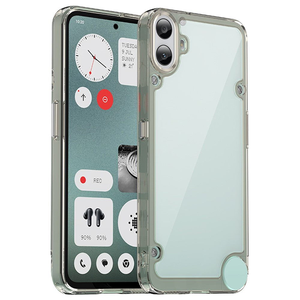Nothing CMF Phone 1 Transparente Handyhülle – Stoßfeste Rückseite, aus TPU & Acryl