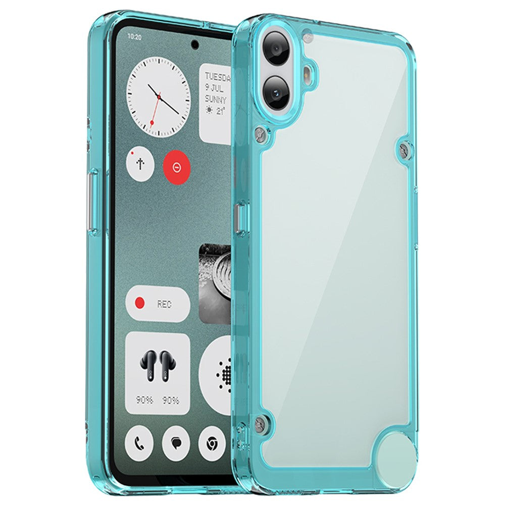 Nothing CMF Phone 1 Transparente Handyhülle – Stoßfeste Rückseite, aus TPU & Acryl
