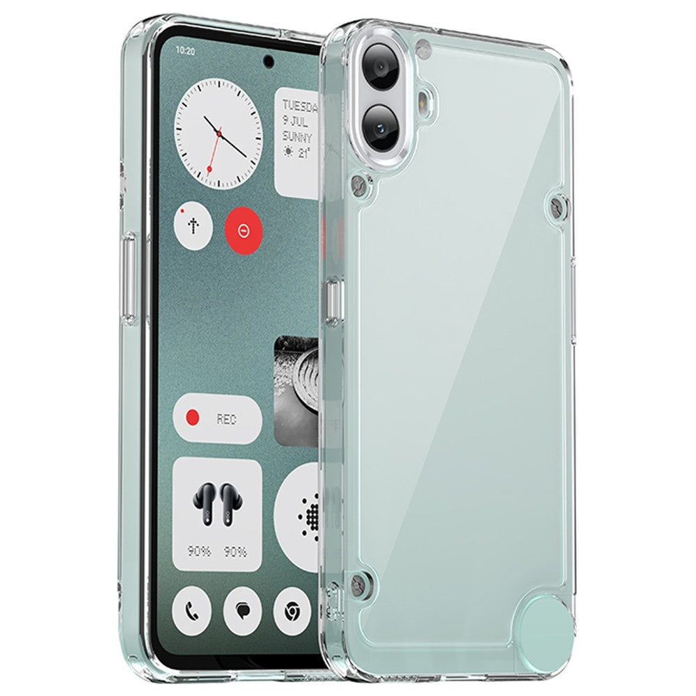 Nothing CMF Phone 1 Transparente Handyhülle – Stoßfeste Rückseite, aus TPU & Acryl