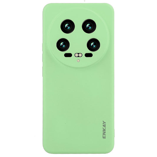 Xiaomi 14 Ultra Handyhülle – ENKAY HAT PRINCE Silikonhülle, einfarbig, gerade Kante