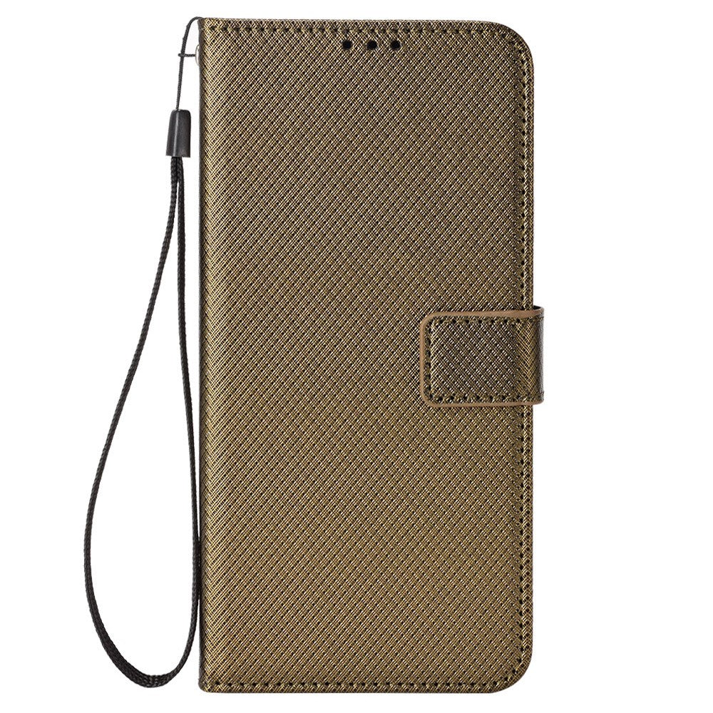 For Nothing CMF Phone 1 Case PU Leather Diamond Texture Shockproof Phone Cover