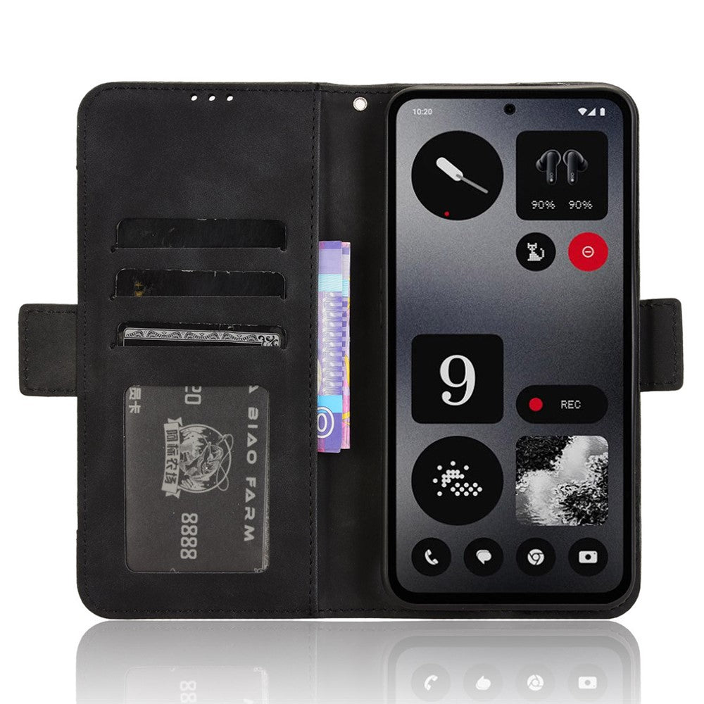 For Nothing CMF Phone 1 Case Leather Stand Phone Cover with Multiple Card Slots