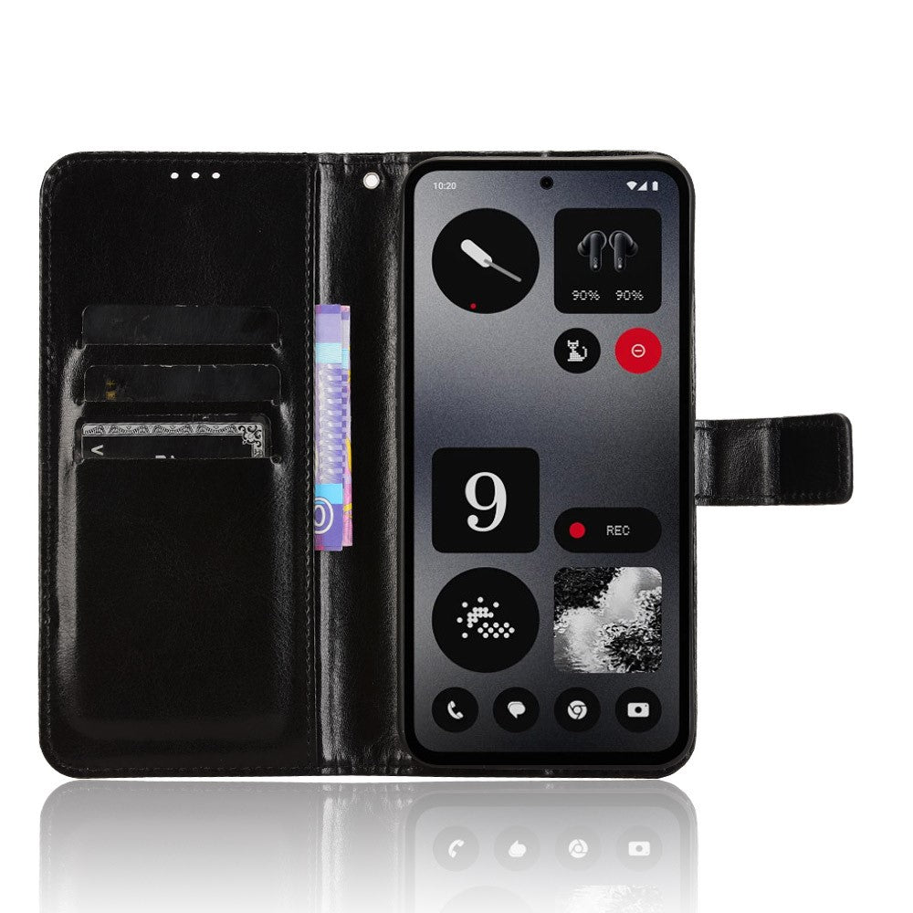 Nothing CMF Phone 1 Wallet-Handyhülle – Aus strukturiertem Leder