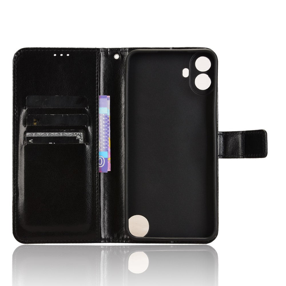 Nothing CMF Phone 1 Wallet-Handyhülle – Aus strukturiertem Leder