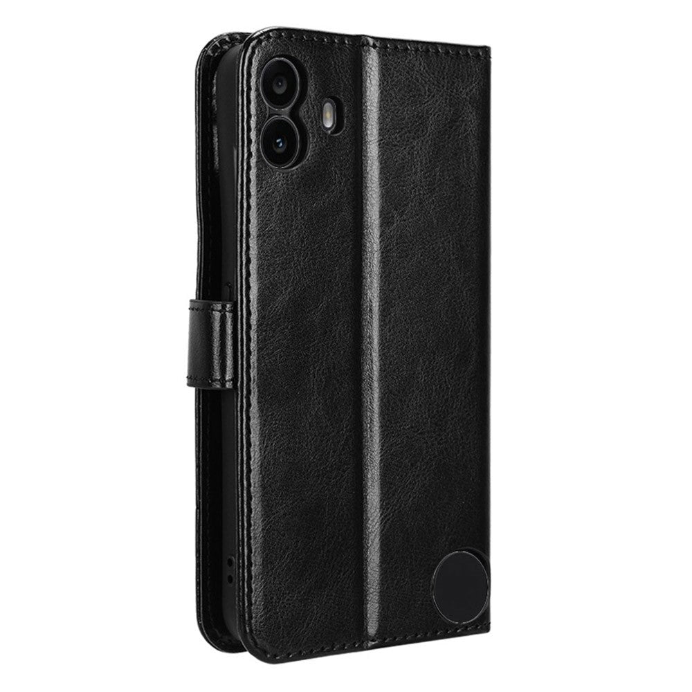 Nothing CMF Phone 1 Wallet-Handyhülle – Aus strukturiertem Leder