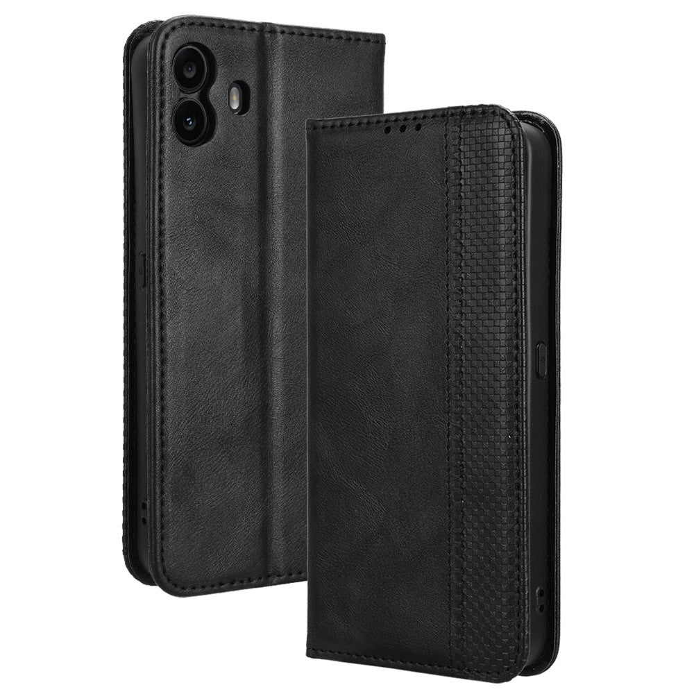 Nothing CMF Phone 1 Wallet-Handyhülle – Aus strapazierfähigem PU-Leder, mit Standfunktion & integriertem Portemonnaie