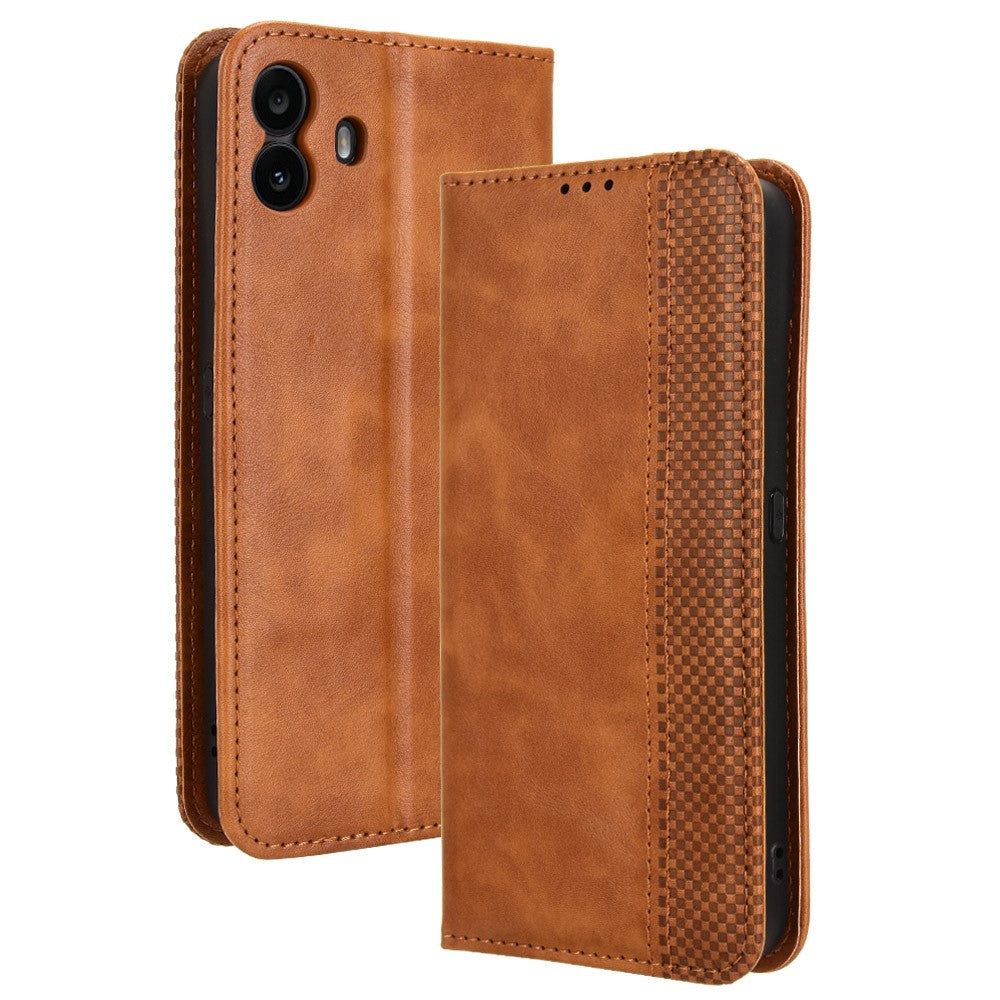 Nothing CMF Phone 1 Wallet-Handyhülle – Aus strapazierfähigem PU-Leder, mit Standfunktion & integriertem Portemonnaie