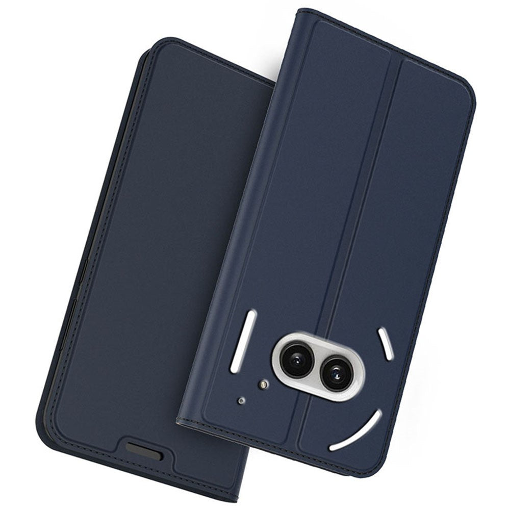 Nothing Phone (2a) Plus / Phone (2a) Wallet-Handyhülle – Aus PU-Leder mit Kartenhalter, Ständer & Magnetverschluss