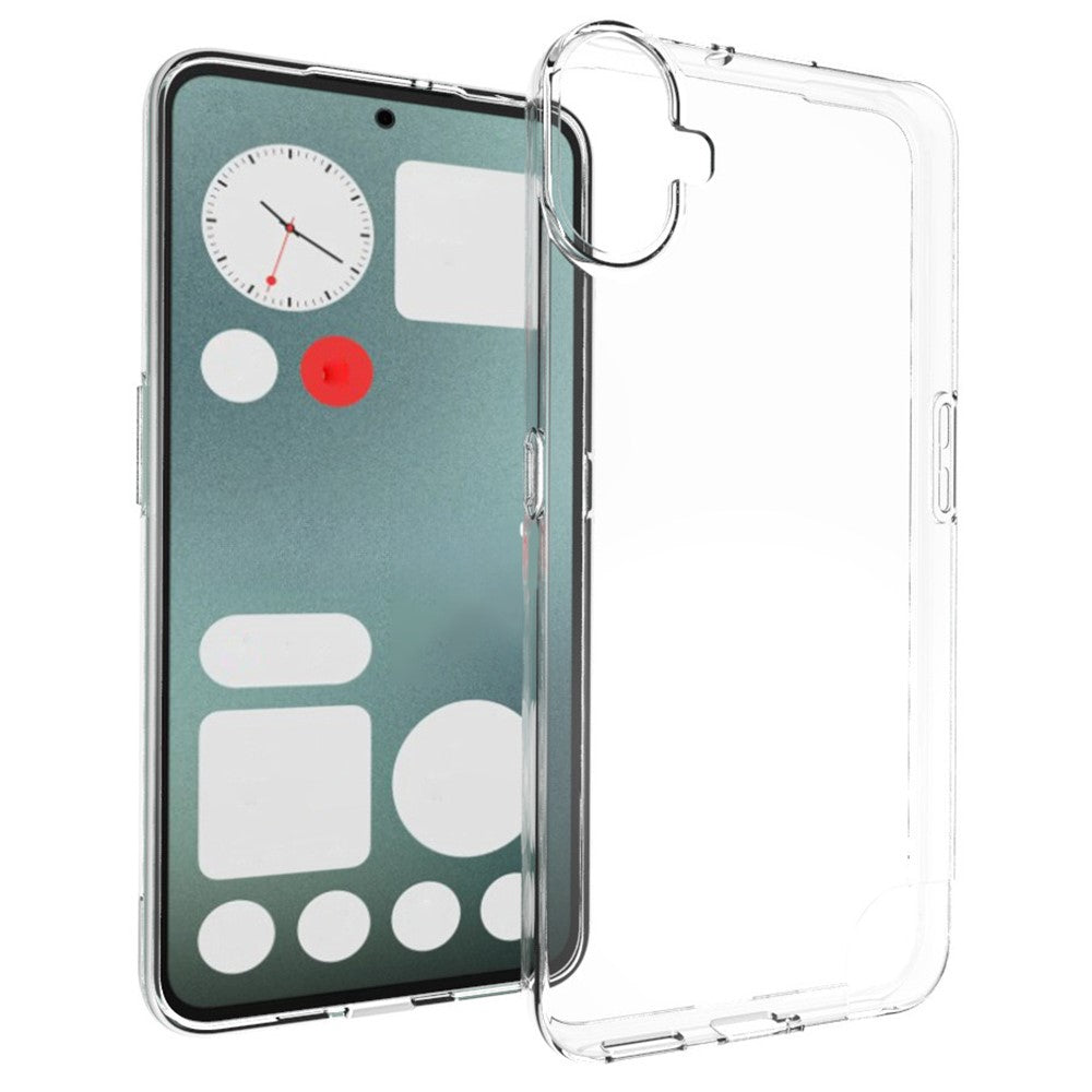 Nothing CMF Phone 1 Transparente Handyhülle – 2,0 mm dünn, kratzfest, aus TPU