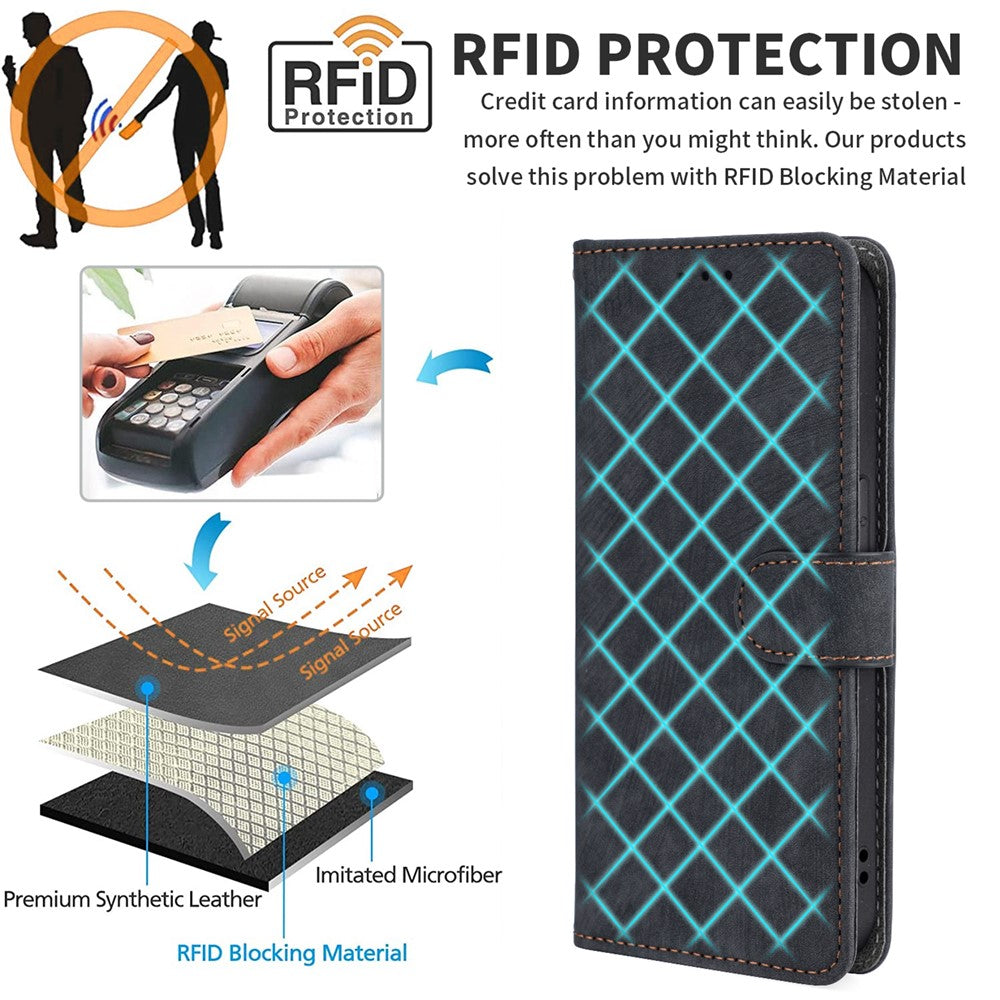 For Nothing CMF Phone 1 Leather Case RFID Blocking Wallet Phone Cover