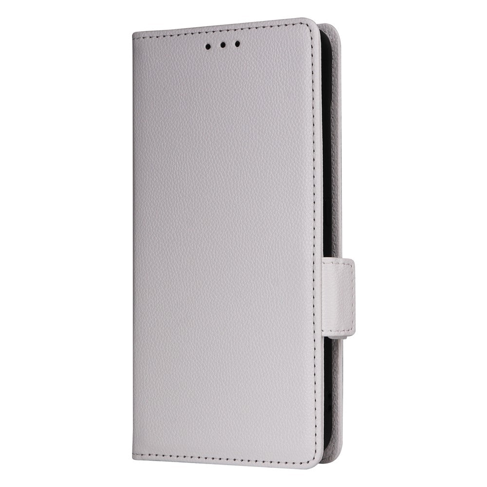 Nothing CMF Phone 1 Wallet-Handyhülle – Aus PU-Leder & Litschi-Textur, mit Ständer & Tragegurt
