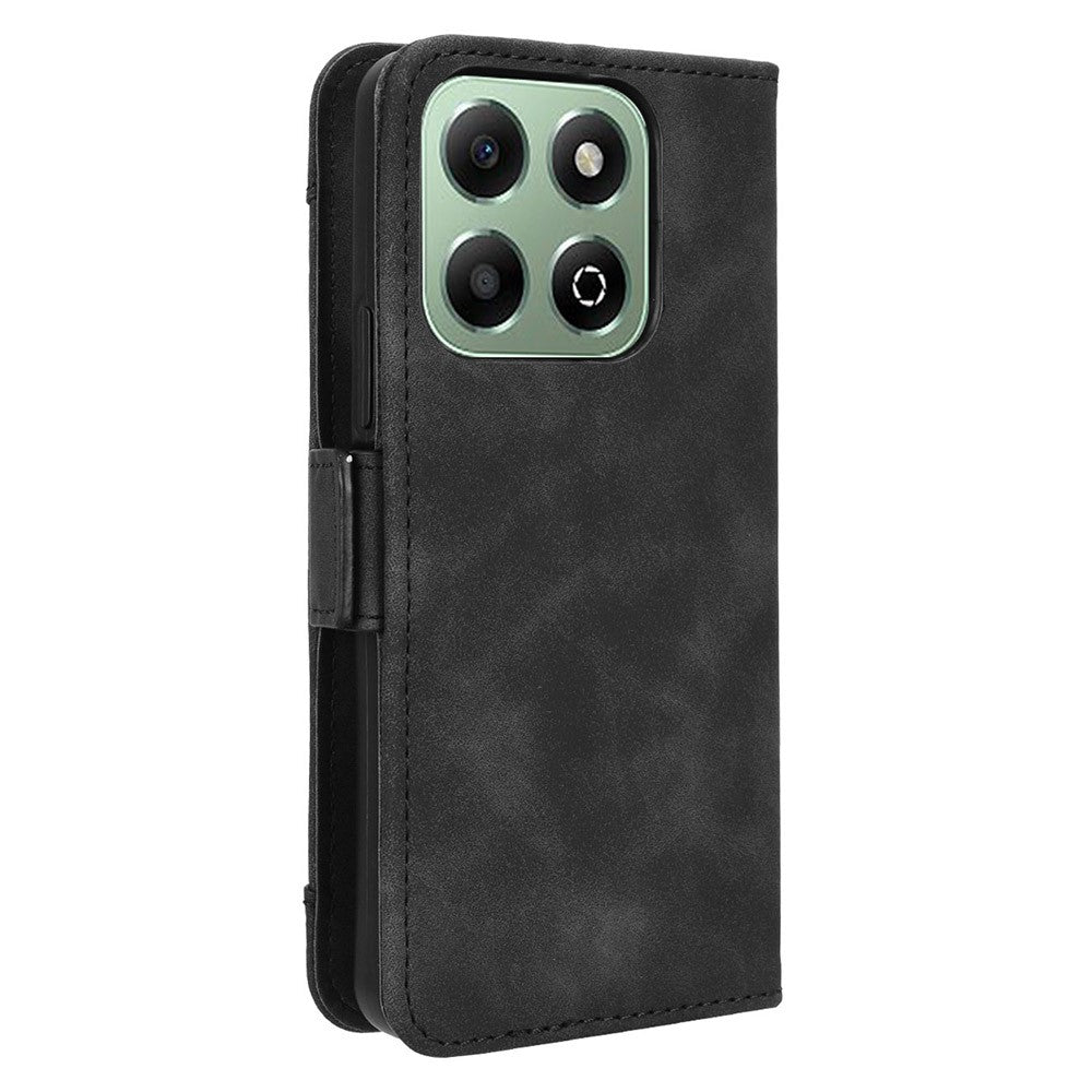 For Honor X6b 4G Phone Stand Case PU Leather Cover Wallet