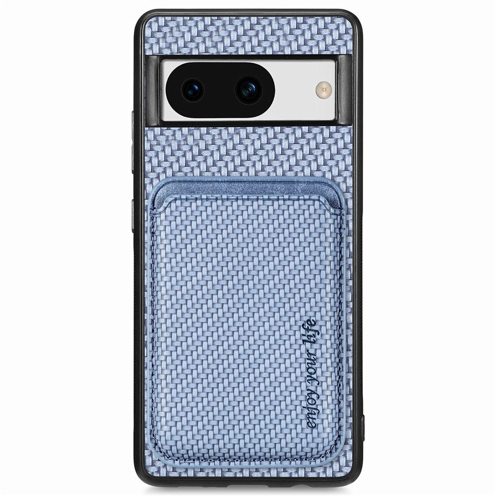 Pixel 8a Schutzhülle – Magnetische abnehmbare Kartenhalter-Rückseite