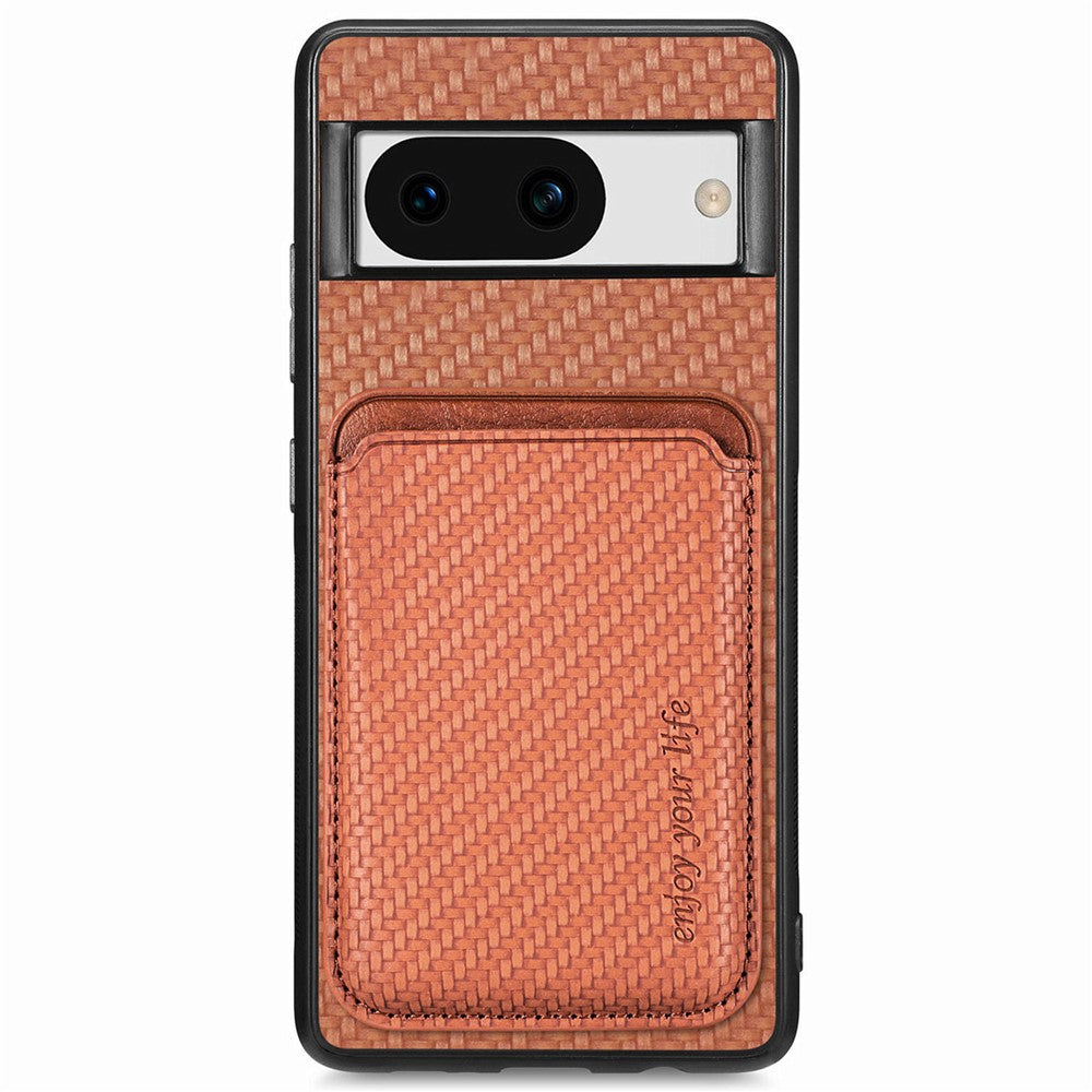 Pixel 8a Schutzhülle – Magnetische abnehmbare Kartenhalter-Rückseite