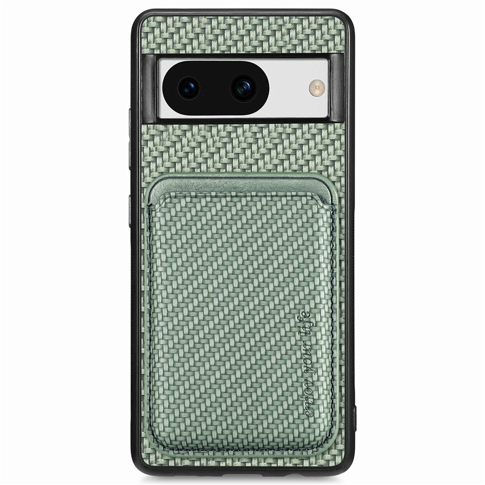 Pixel 8a Schutzhülle – Magnetische abnehmbare Kartenhalter-Rückseite