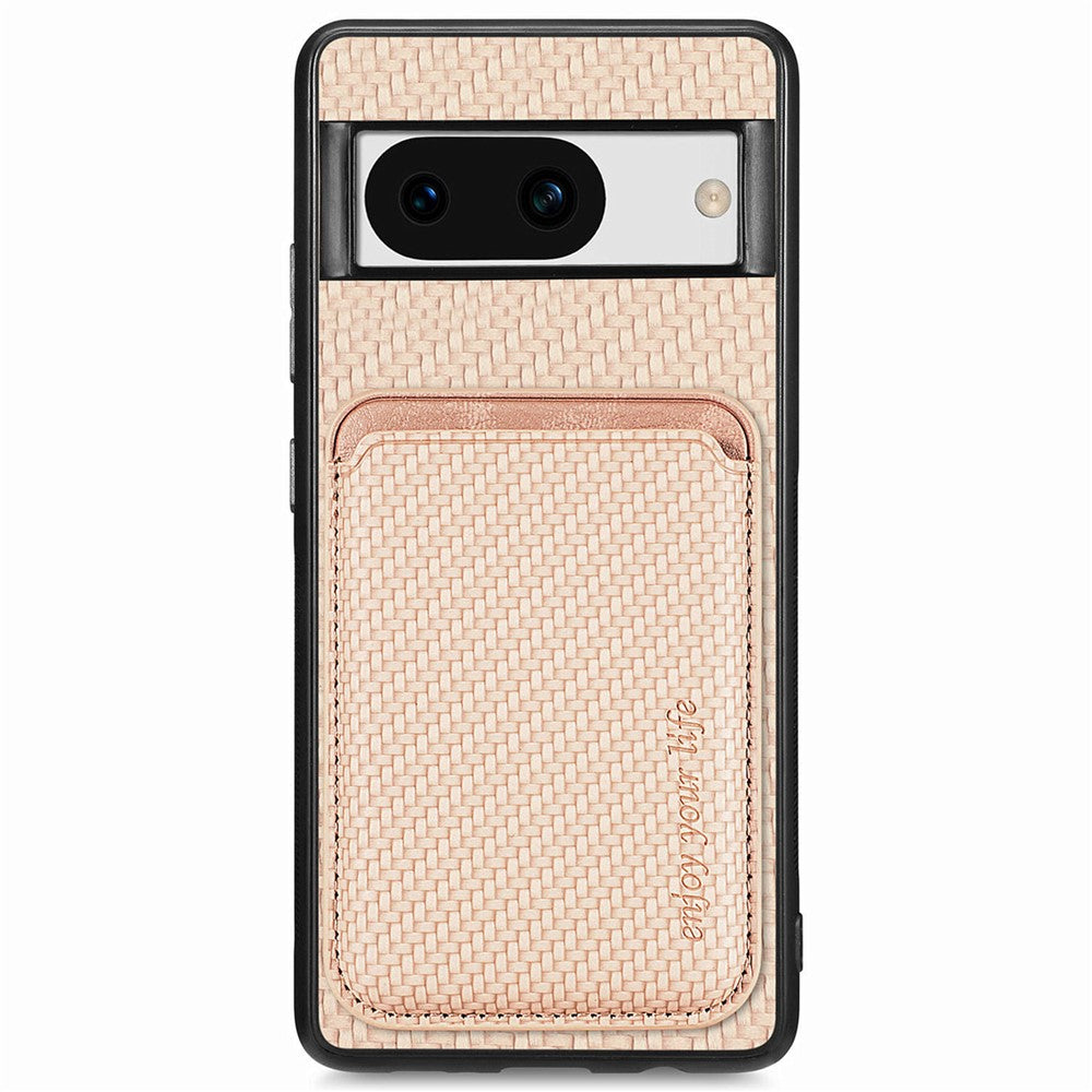 Pixel 8a Schutzhülle – Magnetische abnehmbare Kartenhalter-Rückseite