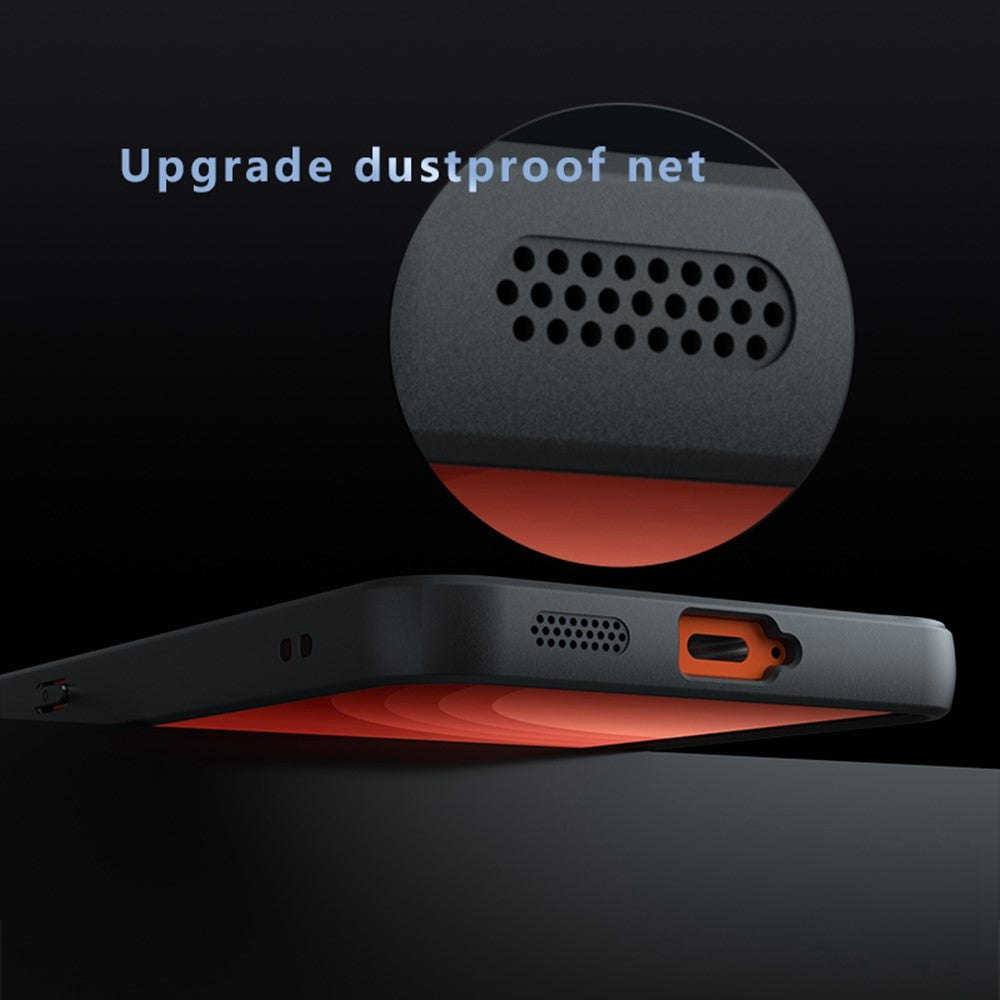 Nothing CMF Phone 1 Handyhülle – Aus TPU + PC, matte Handy-Rückseite, Transparent Schwarz