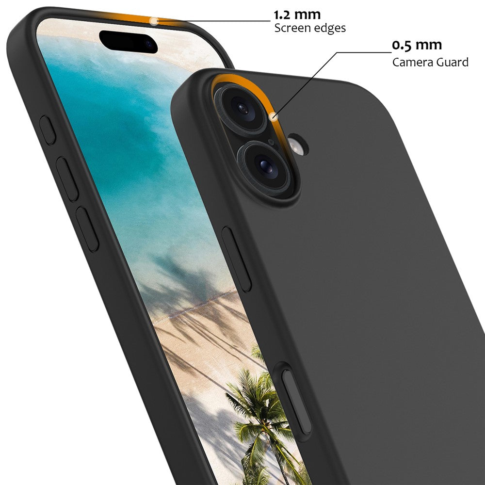 iPhone 16 Magnetische Silikonhülle – Stoßfest