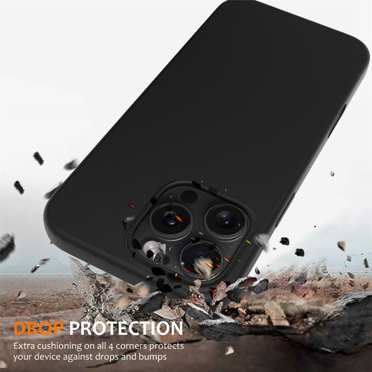 iPhone 16 Pro Magnetische Silikonhülle – Stoßfest
