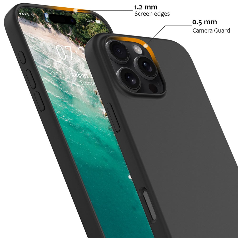 iPhone 16 Pro Magnetische Silikonhülle – Stoßfest