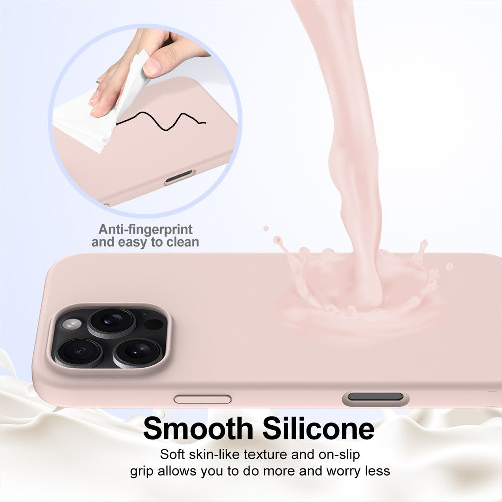 iPhone 16 Pro Max Magnetische Silikonhülle – Stoßfest