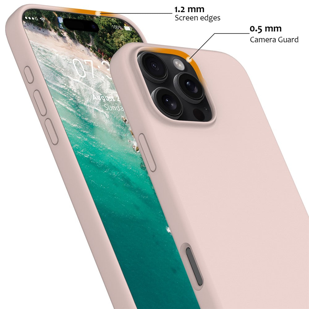 iPhone 16 Pro Max Magnetische Silikonhülle – Stoßfest