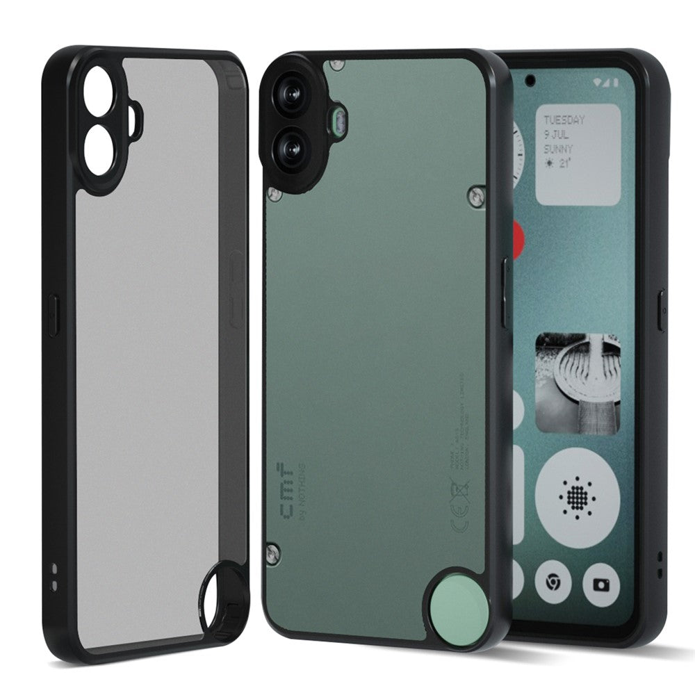Nothing CMF Phone 1 Handyhülle – TPU + PC Schutzhülle, gegen Kratzer