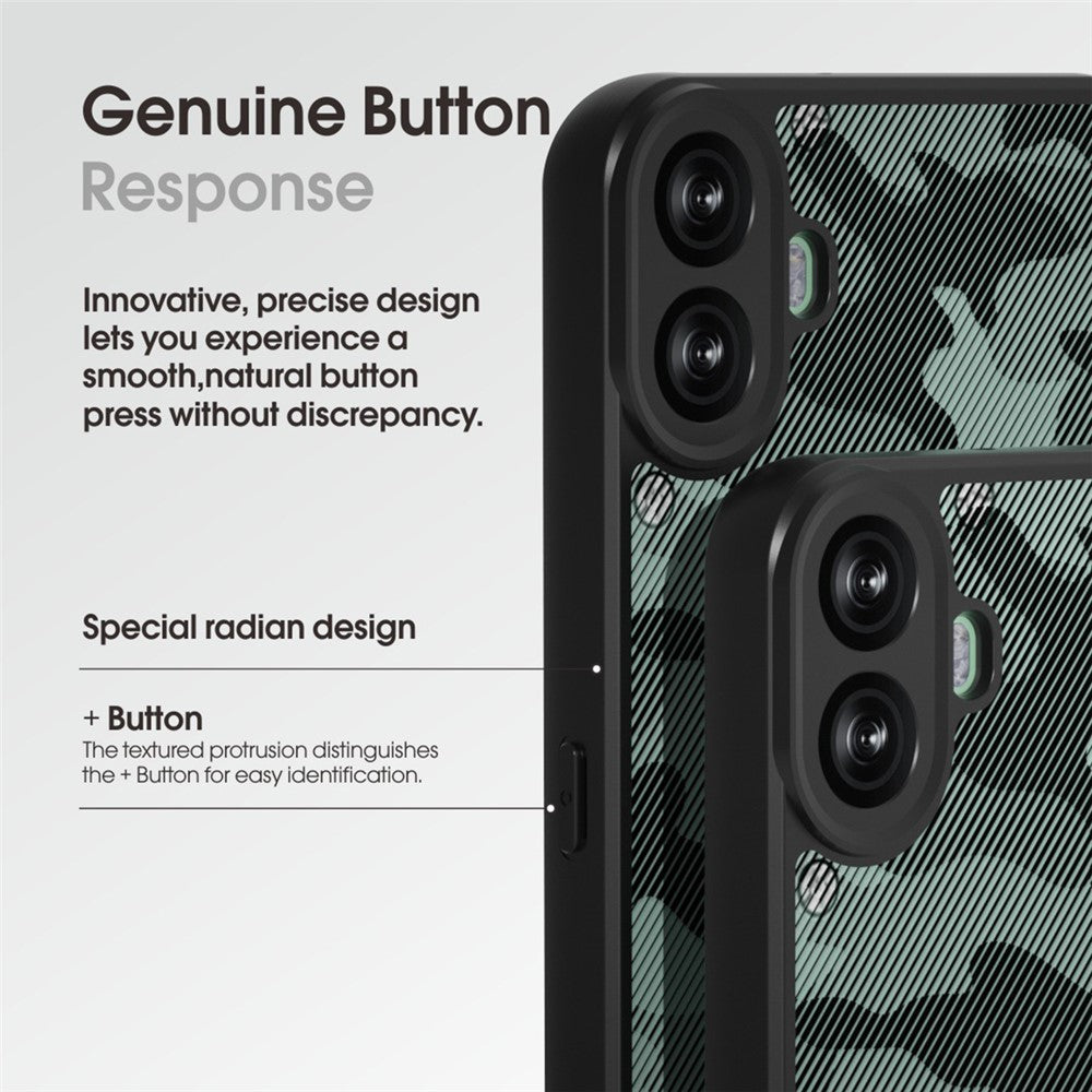 Nothing CMF Phone 1 Handyhülle – TPU + PC Schutzhülle, gegen Kratzer