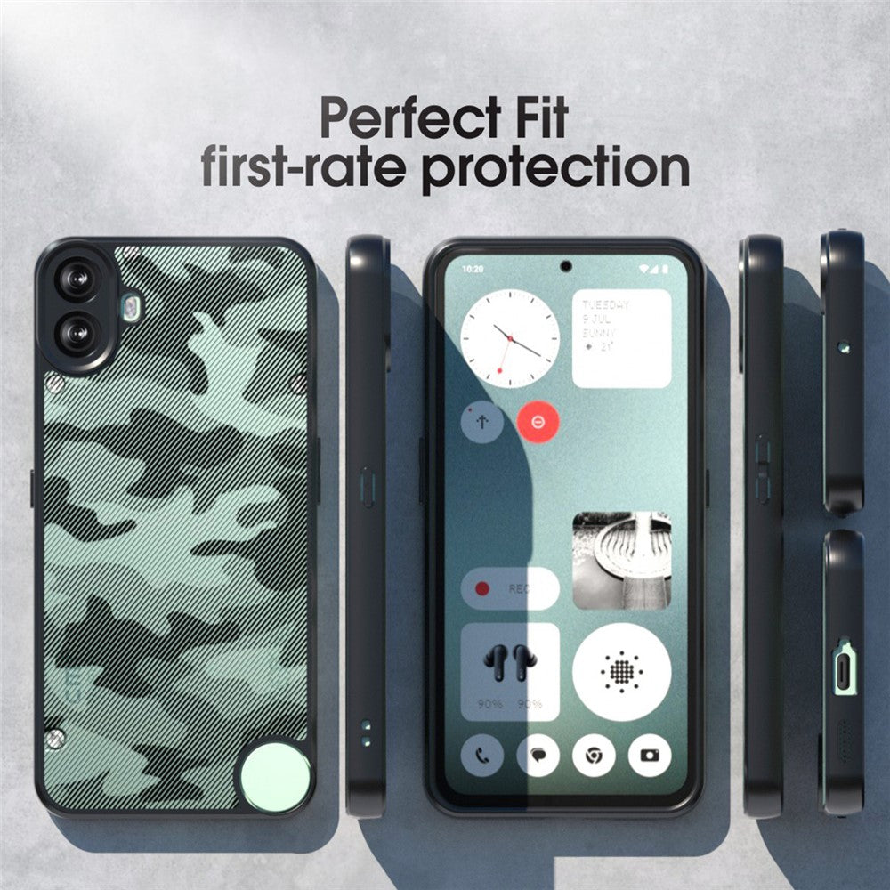 Nothing CMF Phone 1 Handyhülle – TPU + PC Schutzhülle, gegen Kratzer