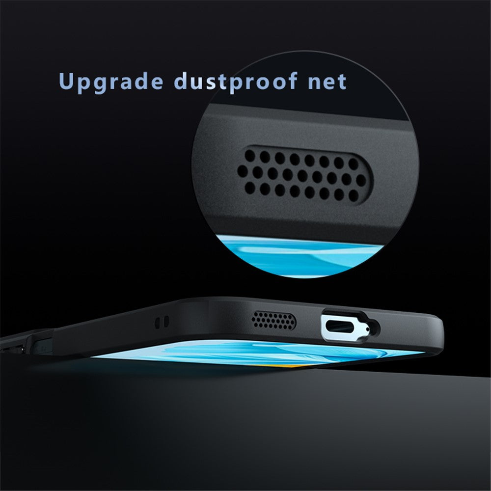 Honor 200 Lite Magnetische Handyhülle – TPU+PC-Hülle, matt, kratzfest