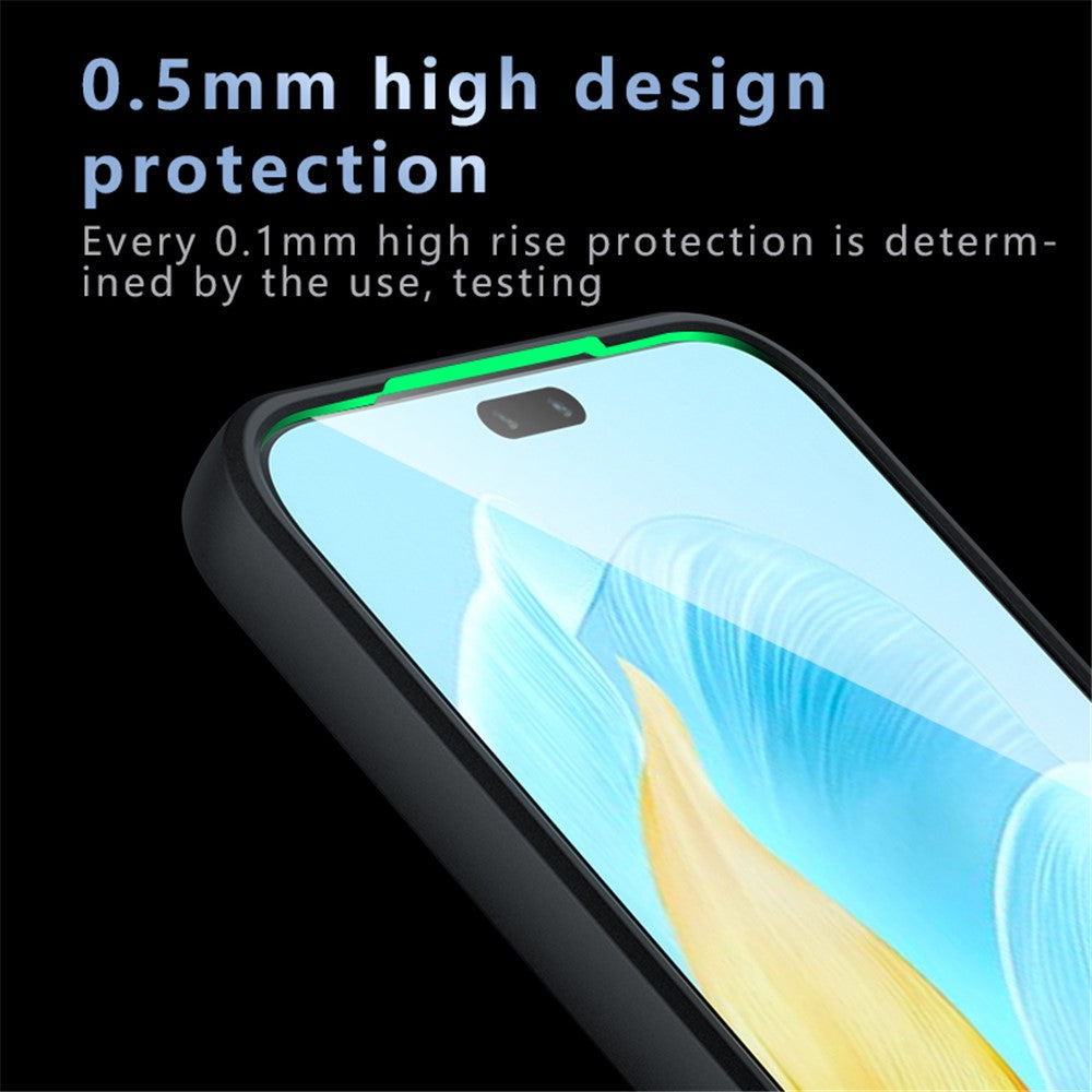Honor 200 Lite Magnetische Handyhülle – TPU+PC-Hülle, matt, kratzfest