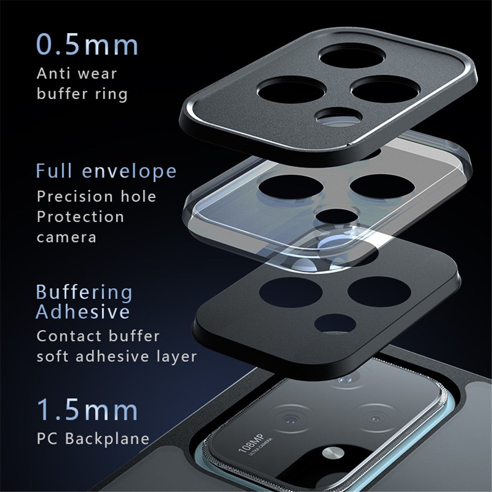Honor 200 Lite Magnetische Handyhülle – TPU+PC-Hülle, matt, kratzfest