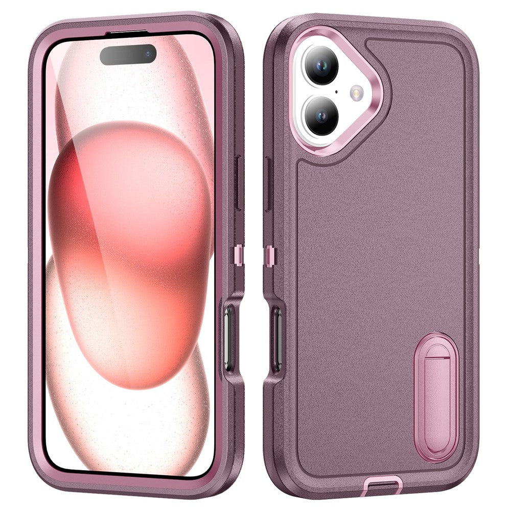 iPhone 16 Silikon-Hülle – Stoßfest & EVA 3-in-1-Design