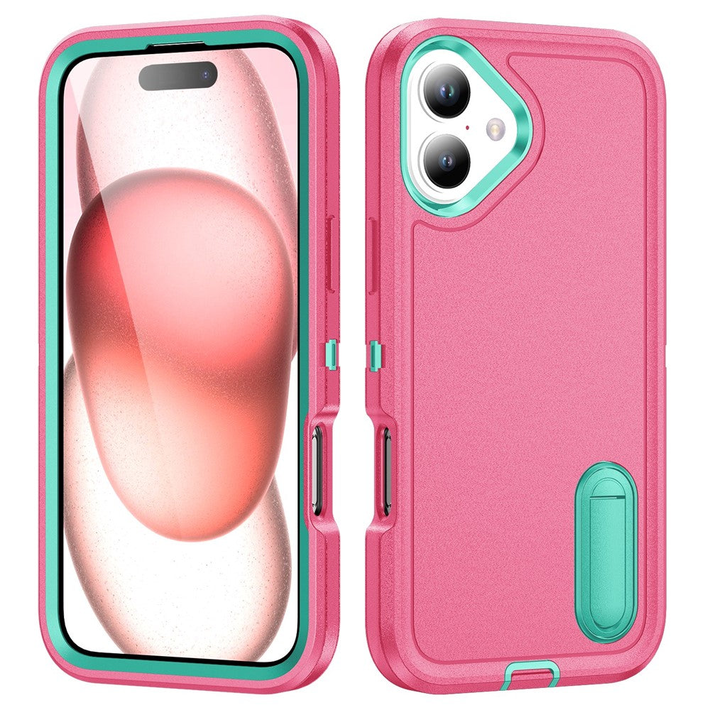 iPhone 16 Plus Silikon-Hülle – Stoßfest & EVA 3-in-1-Design