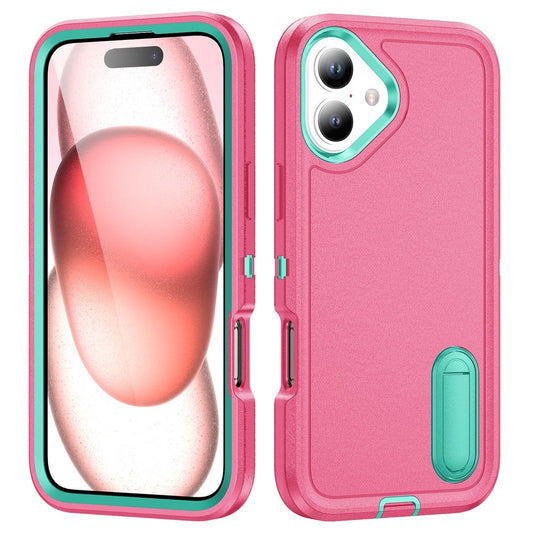 iPhone 16 Plus Silikon-Hülle – Stoßfest & EVA 3-in-1-Design