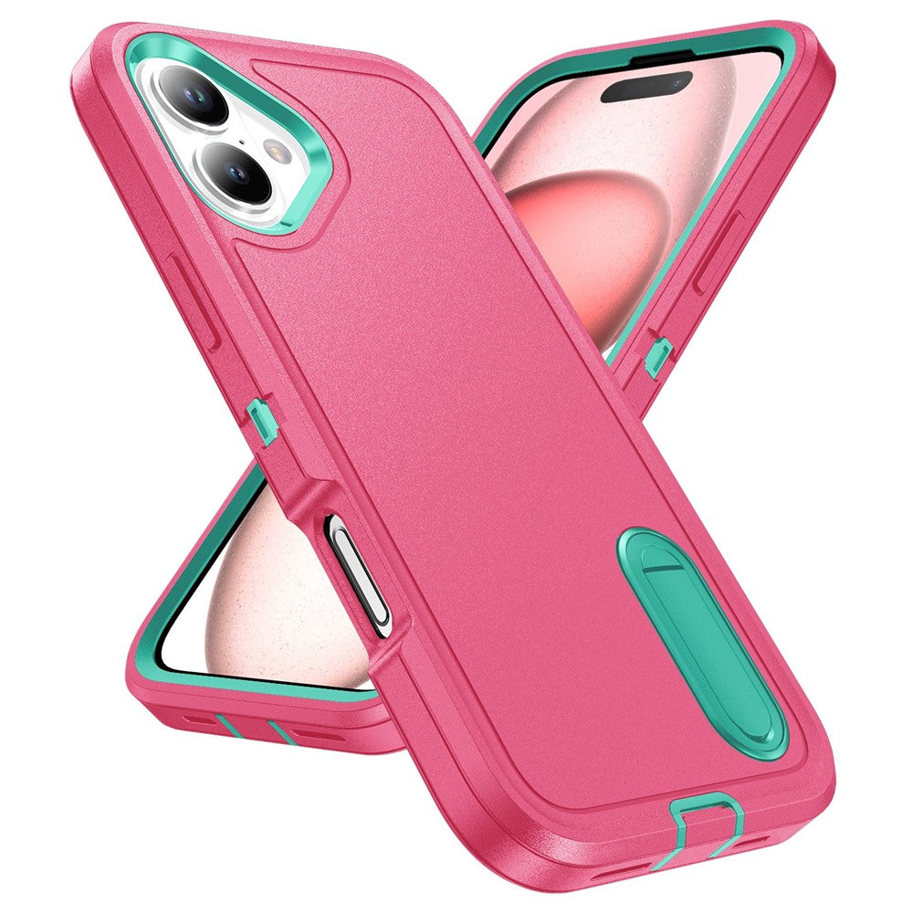 iPhone 16 Plus Silikon-Hülle – Stoßfest & EVA 3-in-1-Design
