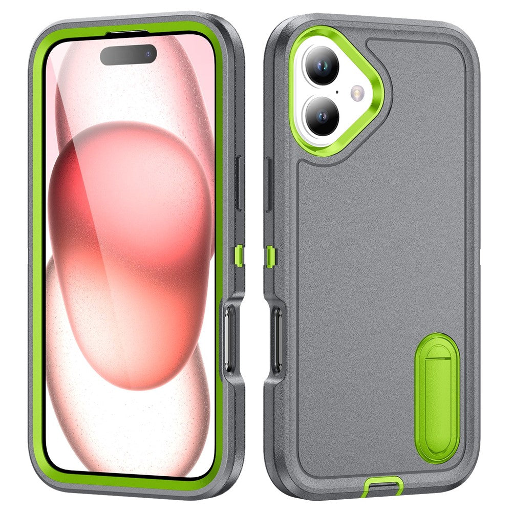 iPhone 16 Plus Silikon-Hülle – Stoßfest & EVA 3-in-1-Design