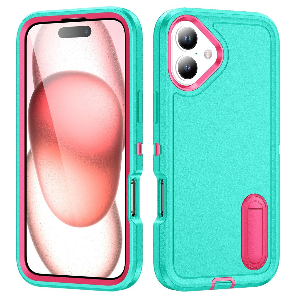 iPhone 16 Plus Silikon-Hülle – Stoßfest & EVA 3-in-1-Design