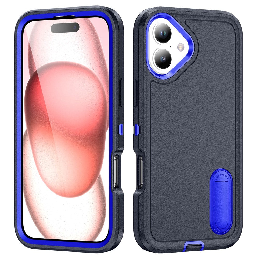 iPhone 16 Plus Silikon-Hülle – Stoßfest & EVA 3-in-1-Design