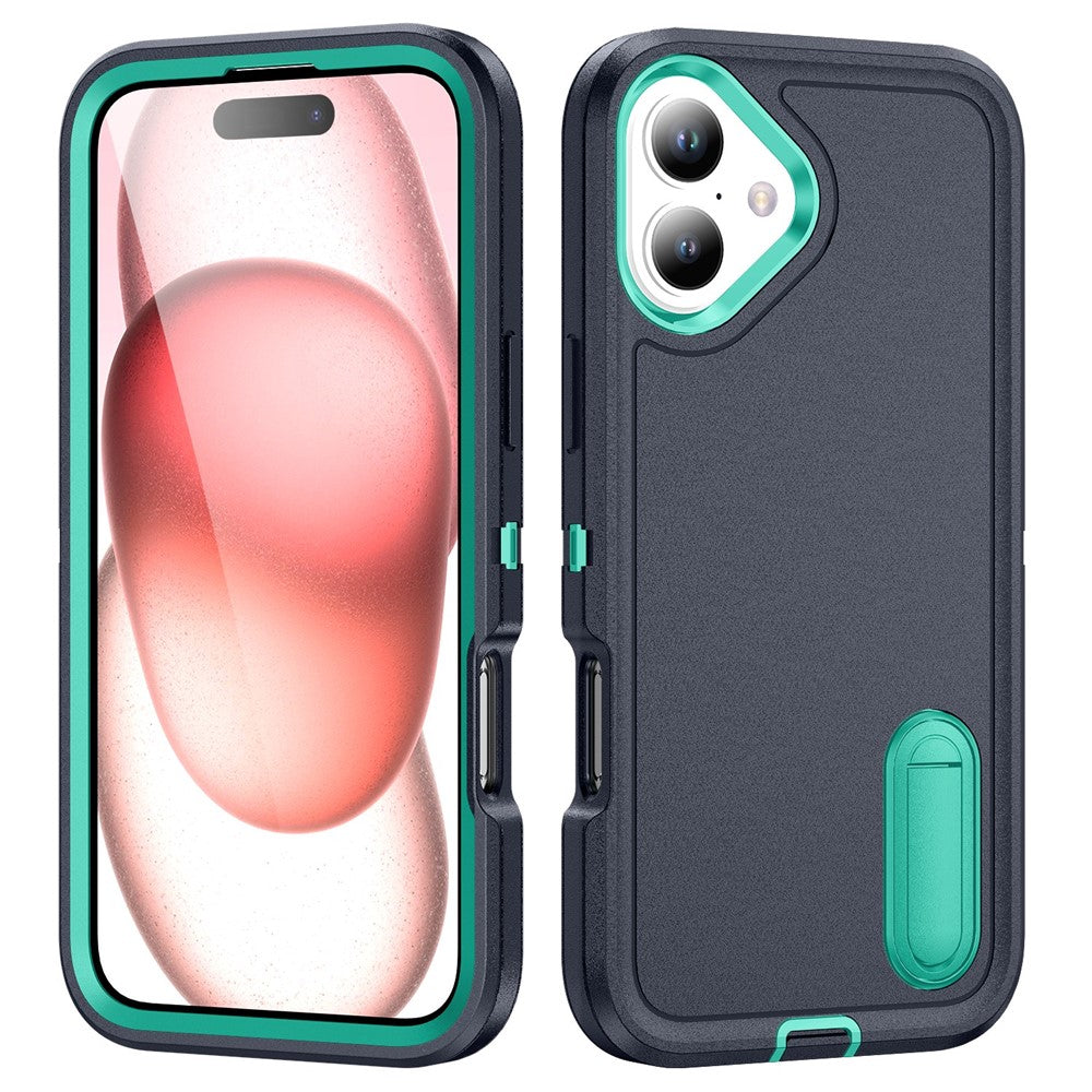 iPhone 16 Plus Silikon-Hülle – Stoßfest & EVA 3-in-1-Design