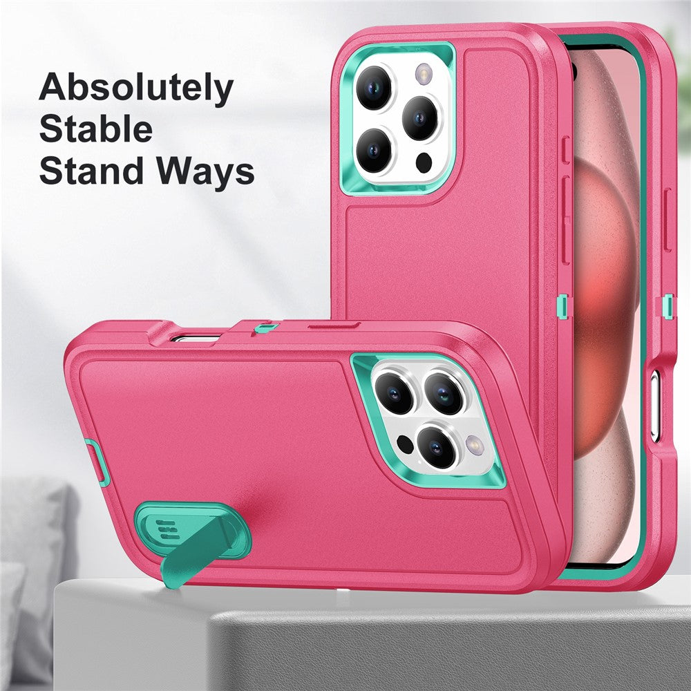 iPhone 16 Pro Max Silikon-Hülle – Stoßfest & EVA 3-in-1-Design