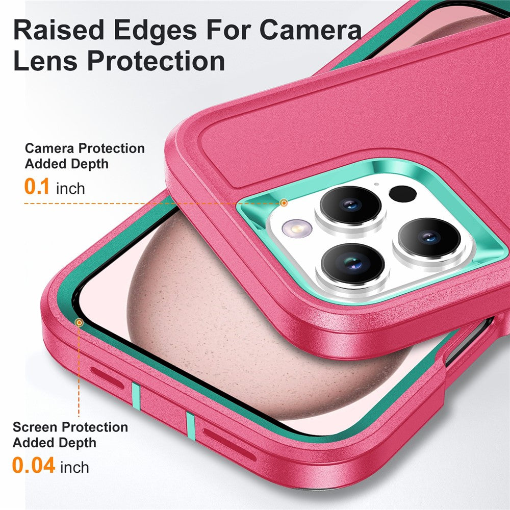 iPhone 16 Pro Silikon-Hülle – Stoßfest & EVA 3-in-1-Design