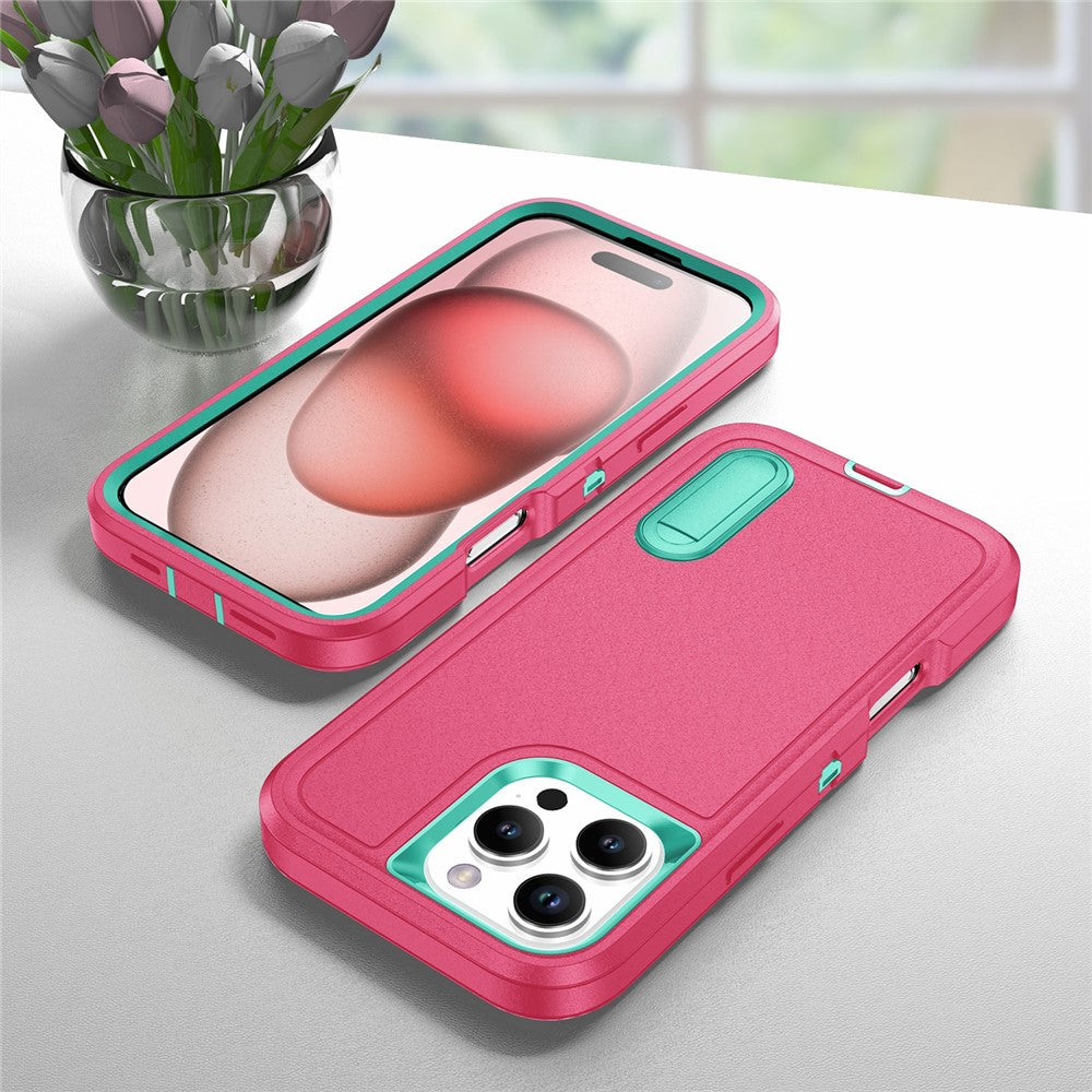 iPhone 16 Pro Silikon-Hülle – Stoßfest & EVA 3-in-1-Design