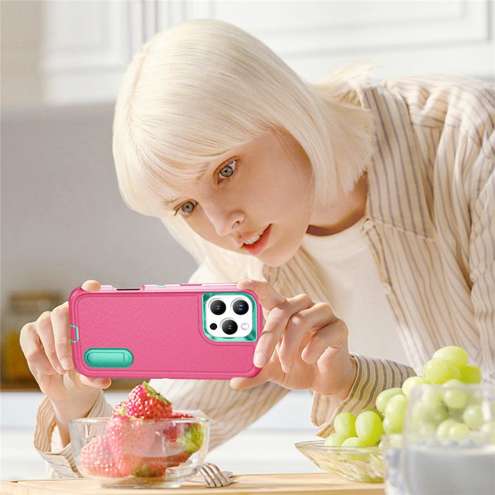 iPhone 16 Pro Silikon-Hülle – Stoßfest & EVA 3-in-1-Design