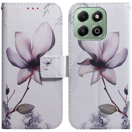Honor X6b 4G Handyhülle – Hüllenmuster-Druck-Leder-Geldbörsen