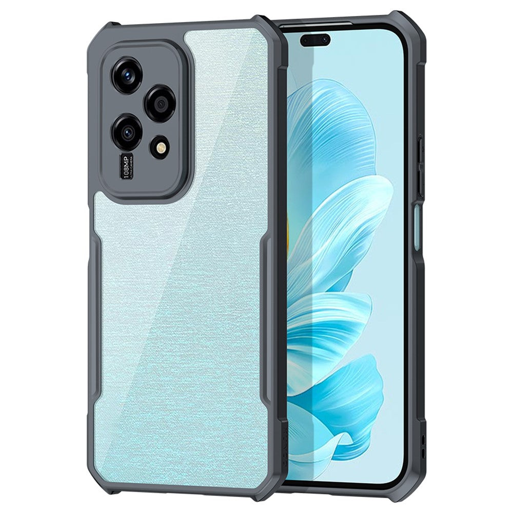 Honor 200 Lite Handyhülle – Stoßfeste TPU-Hülle + transparente Acryl-Rückseite